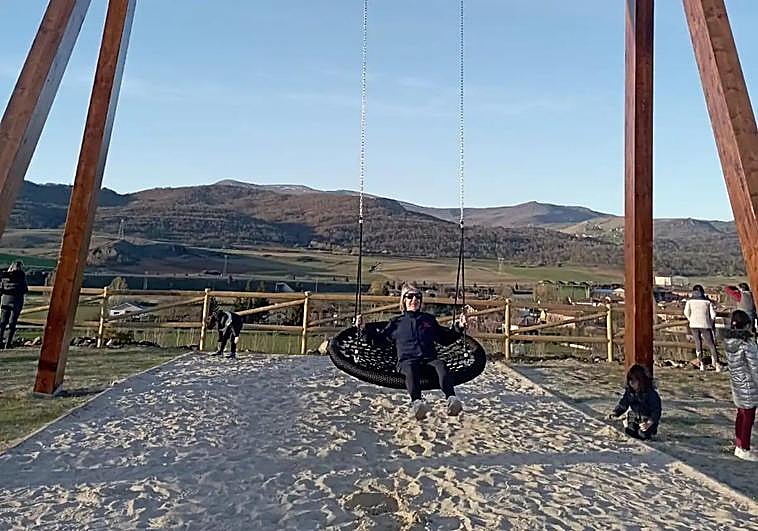 One of the biggest swings in Spain is in a village of 316 residents